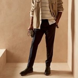 Men's Banana Republic Italian Wool Flannel Joggers